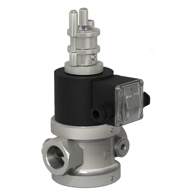 ВН1/2Т-6Е Клапан взрывозащищенный с медленным открытием стальной Термобрест