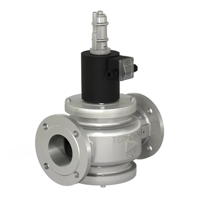 ВН1 1/4Т-3Е ФЛ. Клапан взрывозащищенный с медленным открытием стальной Термобрест