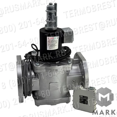 ВН4Т-3ПЕ Клапан электромагнитный газовый, алюминиевый Термобрест