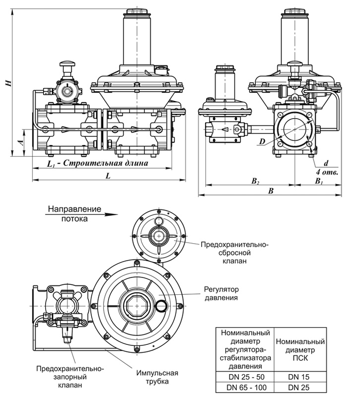 Схема пзк газовый